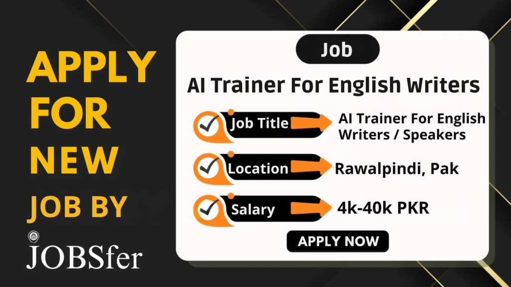 An image of AI Trainer For English Writers